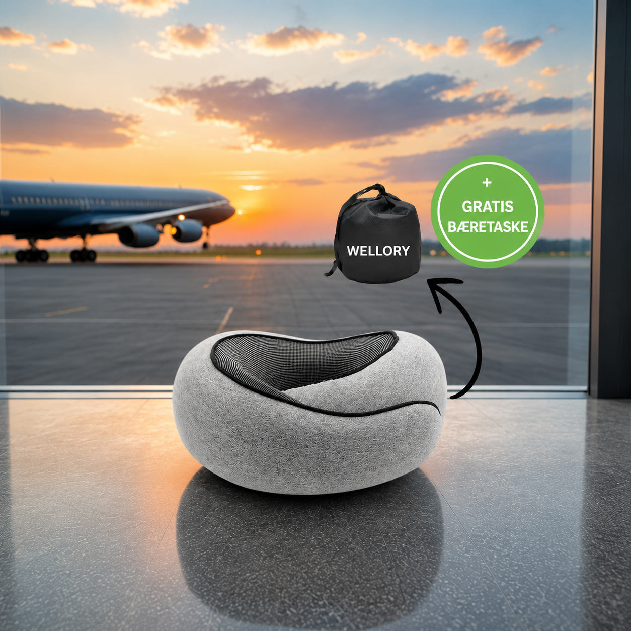 RelaxEase | Ergonomic Neck Pillow For Blissful Relaxation ✈️